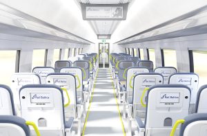 Rail Baltica concept train standard class