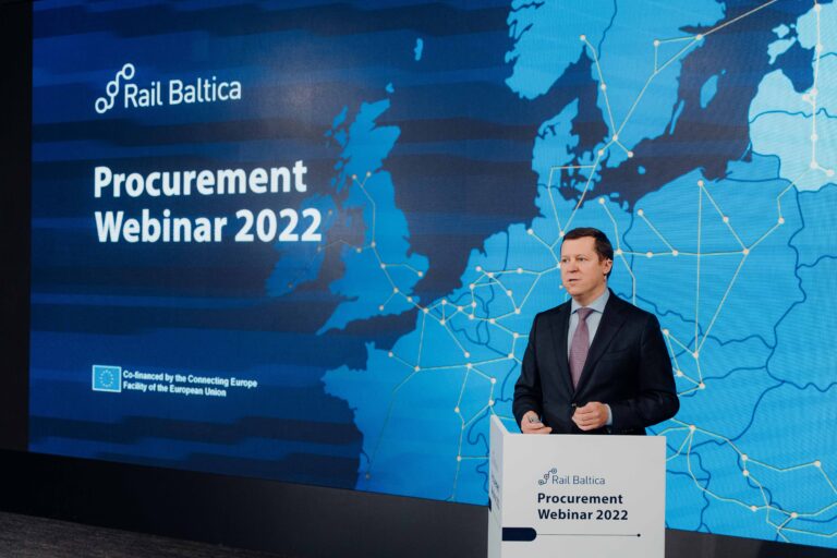 Rail Baltica Procurement Plan 2022: expected contract value to exceed 2 billion EUR
