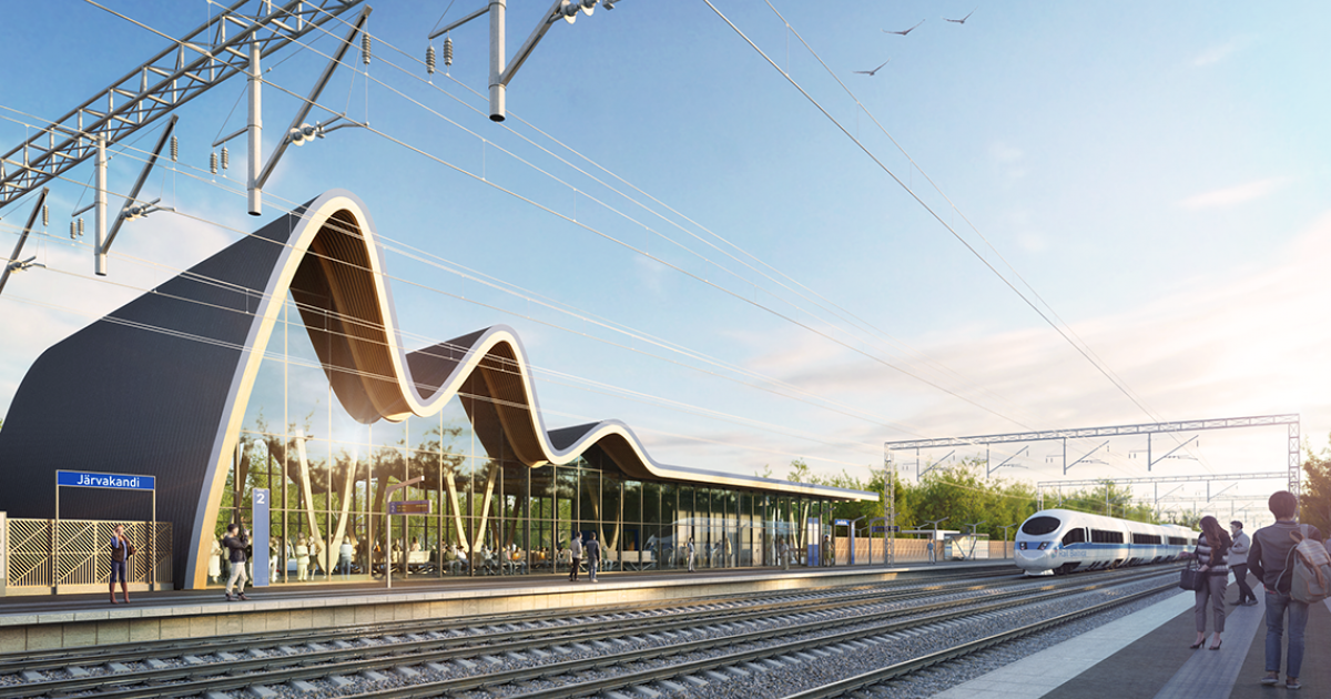 Rail-Baltica-regional-station_visualisation Rail-Baltica-regional-station_visualisation
