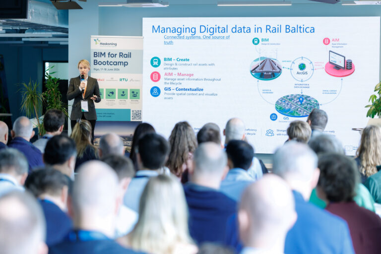 Rail Baltica un RTU Rīgā rīko dzelzceļa digitalizācijai veltītu pasākumu BIM for Rail Bootcamp 2026