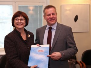 The Innovation and Networks Executive Agency and RB Rail ASl sign the agreement for 442 million euros of EU funding for the Rail Baltica project
