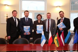 The Innovation and Networks Executive Agency and RB Rail ASl sign the agreement for 442 million euros of EU funding for the Rail Baltica project